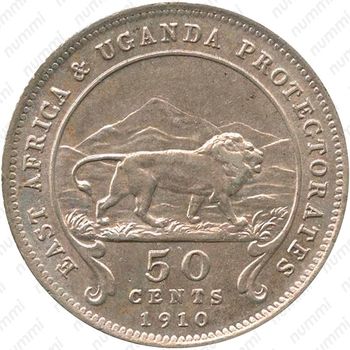 50 центов 1910 [Восточная Африка] - Реверс