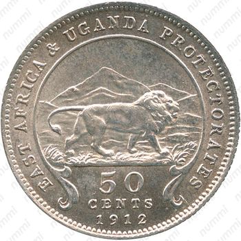 50 центов 1912 [Восточная Африка] - Реверс