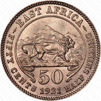 50 центов 1921 [Восточная Африка] - Реверс