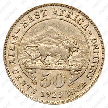 50 центов 1923 [Восточная Африка] - Реверс