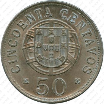 50 сентаво 1927 [Ангола] - Реверс