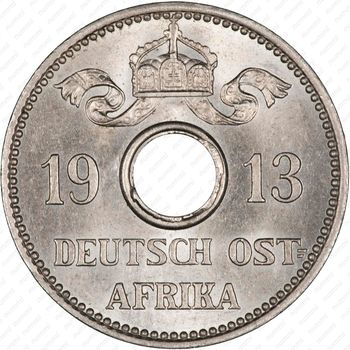 5 геллеров 1913, A, знак монетного двора "A" — Берлин [Восточная Африка] - Аверс