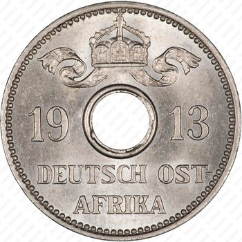 5 геллеров 1913, A, знак монетного двора "A" — Берлин [Восточная Африка] - Аверс