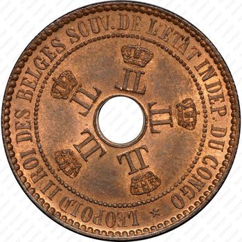 5 сантимов 1894 [Демократическая Республика Конго] - Аверс