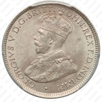 6 пенсов 1920, серебро [Британская Западная Африка] - Аверс