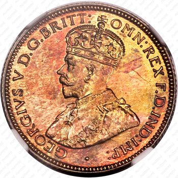 6 пенсов 1924, без обозначения монетного двора [Британская Западная Африка] - Аверс