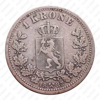 1 крона 1882 [Норвегия] - Реверс