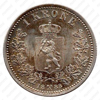 1 крона 1888 [Норвегия] - Реверс