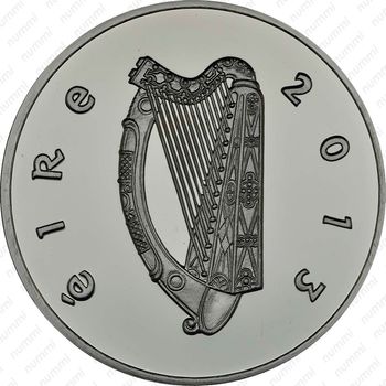 15 евро 2013, локаут Ирландия [Люксембург] Proof - Аверс