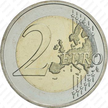 2 евро 2017, 550 лет Истрополитанской академии [Словакия] - Реверс