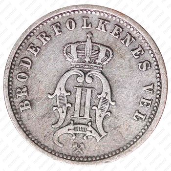 25 эре 1876 [Норвегия] - Аверс
