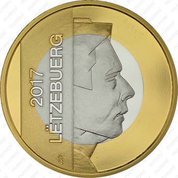 40 евро центов 2017, Европейская счётная палата [Люксембург] Proof - Аверс