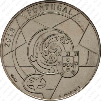 5 евро 2018, барокко [Португалия] - Аверс