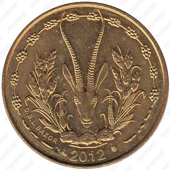 5 франков 2012 [Западная Африка (BCEAO)] - Аверс