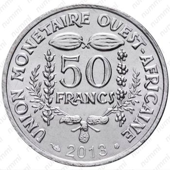 50 франков 2013 [Западная Африка (BCEAO)] - Реверс