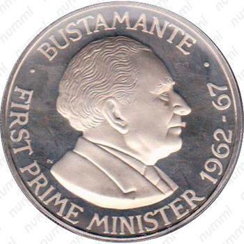 1 доллар 1980-1989 [Ямайка] - Реверс