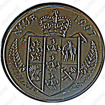 1 доллар 1997, Диана - Принцесса Уэльская [Австралия] - Аверс