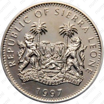 1 доллар 1997, Велоцираптор [Сьерра-Леоне] - Аверс
