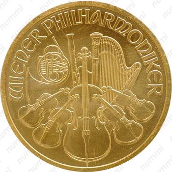 50 евро 2002-2019, Венская филармония [Австрия] - Аверс