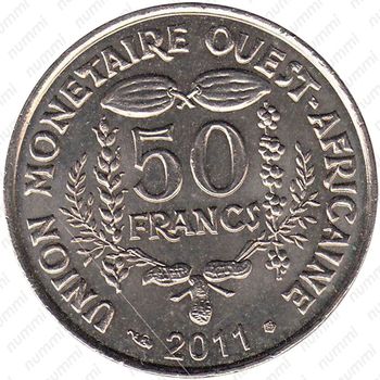 50 франков 2011 [Западная Африка (BCEAO)] - Реверс