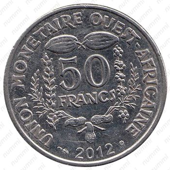 50 франков 2012 [Западная Африка (BCEAO)] - Реверс