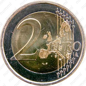 2 евро 2005, 60 лет ООН и 50 лет членству Финляндии в ООН [Финляндия] - Реверс