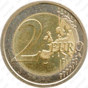 2 евро 2008, Год святого Апостола Павла [Ватикан] - Реверс