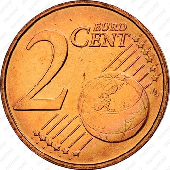 2 евроцента 1999-2007 [Бельгия] - Реверс
