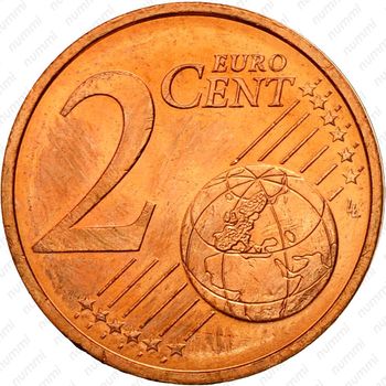 2 евроцента 2001-2005 [Монако] - Реверс