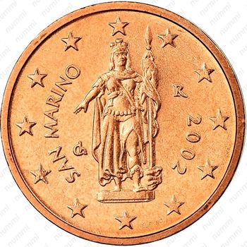 2 евроцента 2002-2016 [Сан-Марино] - Аверс