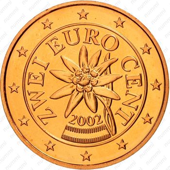 2 евроцента 2002-2019 [Австрия] - Аверс