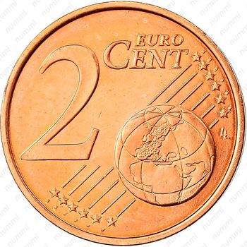 2 евроцента 2002-2019 [Люксембург] - Реверс