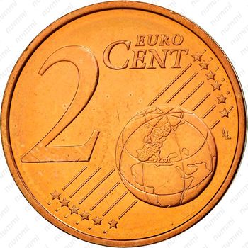 2 евроцента 2007-2019 [Словения] - Реверс