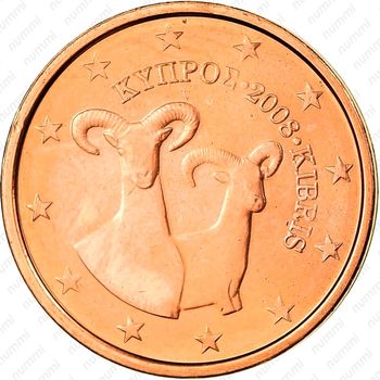 2 евроцента 2008-2019 [Кипр] - Аверс