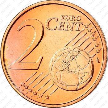 2 евроцента 2008 [Бельгия] - Реверс
