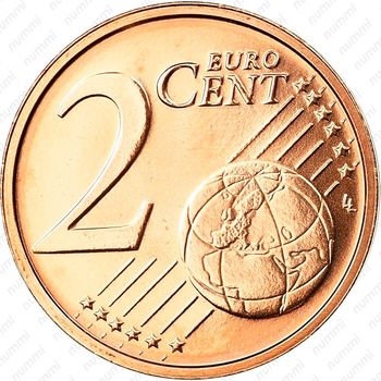 2 евроцента 2014-2019 [Нидерланды] - Реверс
