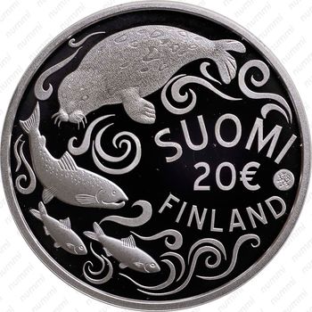 20 евро 2011, Балтийское море [Финляндия] - Аверс