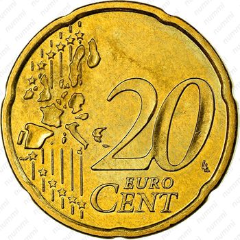 20 евроцентов 1999-2006 [Финляндия] - Реверс