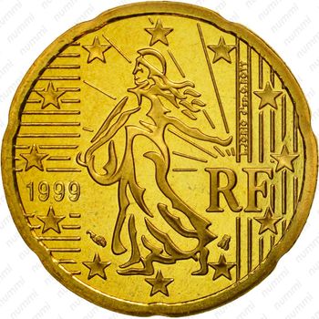 20 евроцентов 1999-2006 [Франция] - Аверс