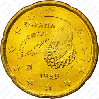 20 евроцентов 1999-2006 [Испания] - Аверс