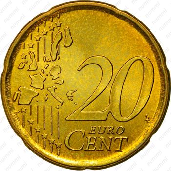 20 евроцентов 1999-2006 [Испания] - Реверс
