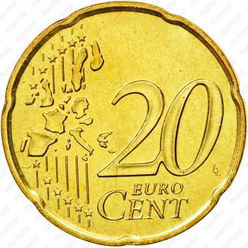 20 евроцентов 2001-2004 [Монако] - Реверс