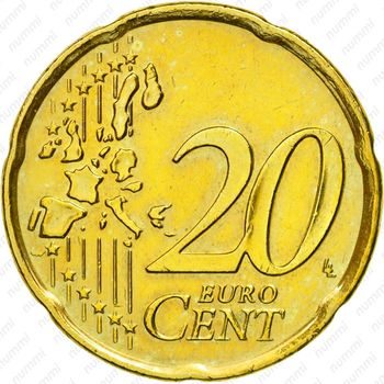 20 евроцентов 2002-2006 [Ирландия] - Реверс