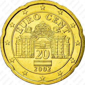 20 евроцентов 2002-2007 [Австрия] - Аверс