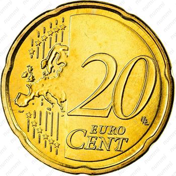 20 евроцентов 2007-2018 [Финляндия] - Реверс