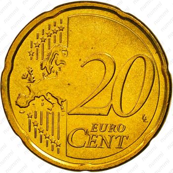 20 евроцентов 2007-2019 [Греция] - Реверс