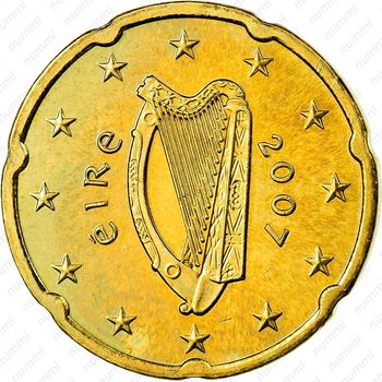 20 евроцентов 2007-2019 [Ирландия] - Аверс