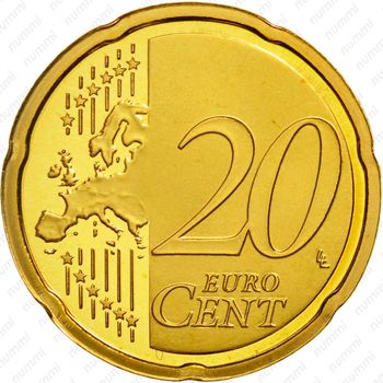 20 евроцентов 2008-2013 [Ватикан] - Реверс