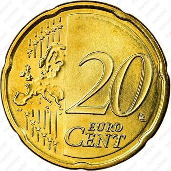 20 евроцентов 2008-2019 [Австрия] - Реверс