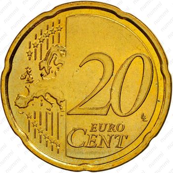 20 евроцентов 2008-2019 [Кипр] - Реверс